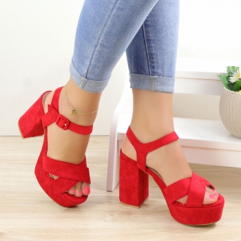 Sandalias SH14445 - Rojo