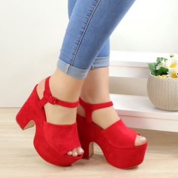 Sandalias SH14337 - ROJO