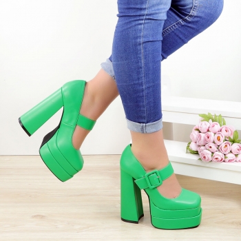 Zapatos SH14215 -Verde