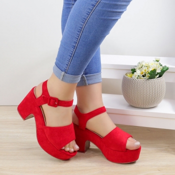 Sandalias SH14448 - Rojo