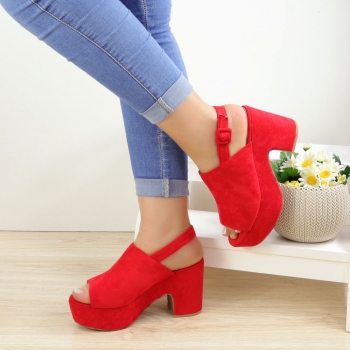 Sandalias SH14450 - Rojo