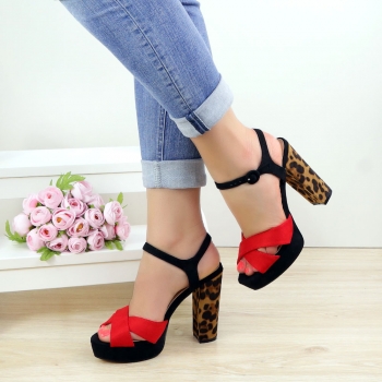 Sandalias SH14235 - Rojo