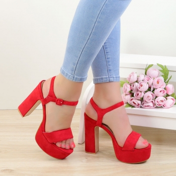 Sandalias SH14327 - Rojo