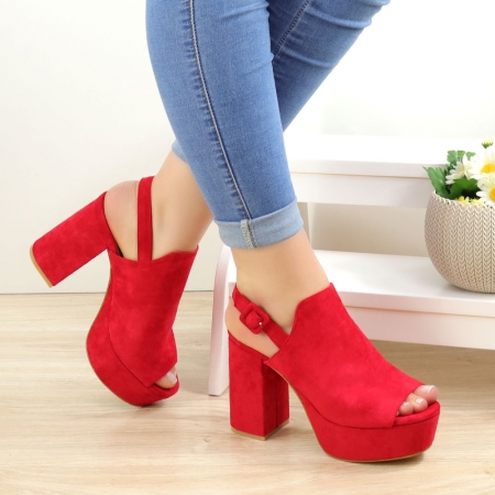 Sandalias SH14451 - Rojo